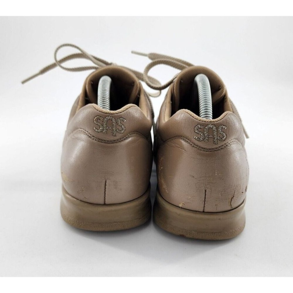SAS Free Time Lace Up Comfort Walking Shoes Beige Size Men's 8.5 Women's 10 - Picture 7 of 16